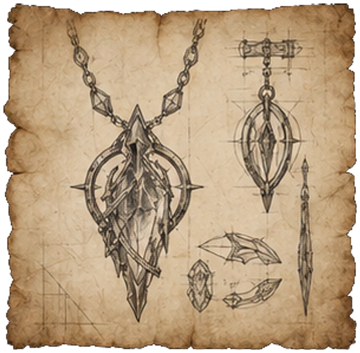 Рецепт: Амулет кузнеца Стеклянной пустоши